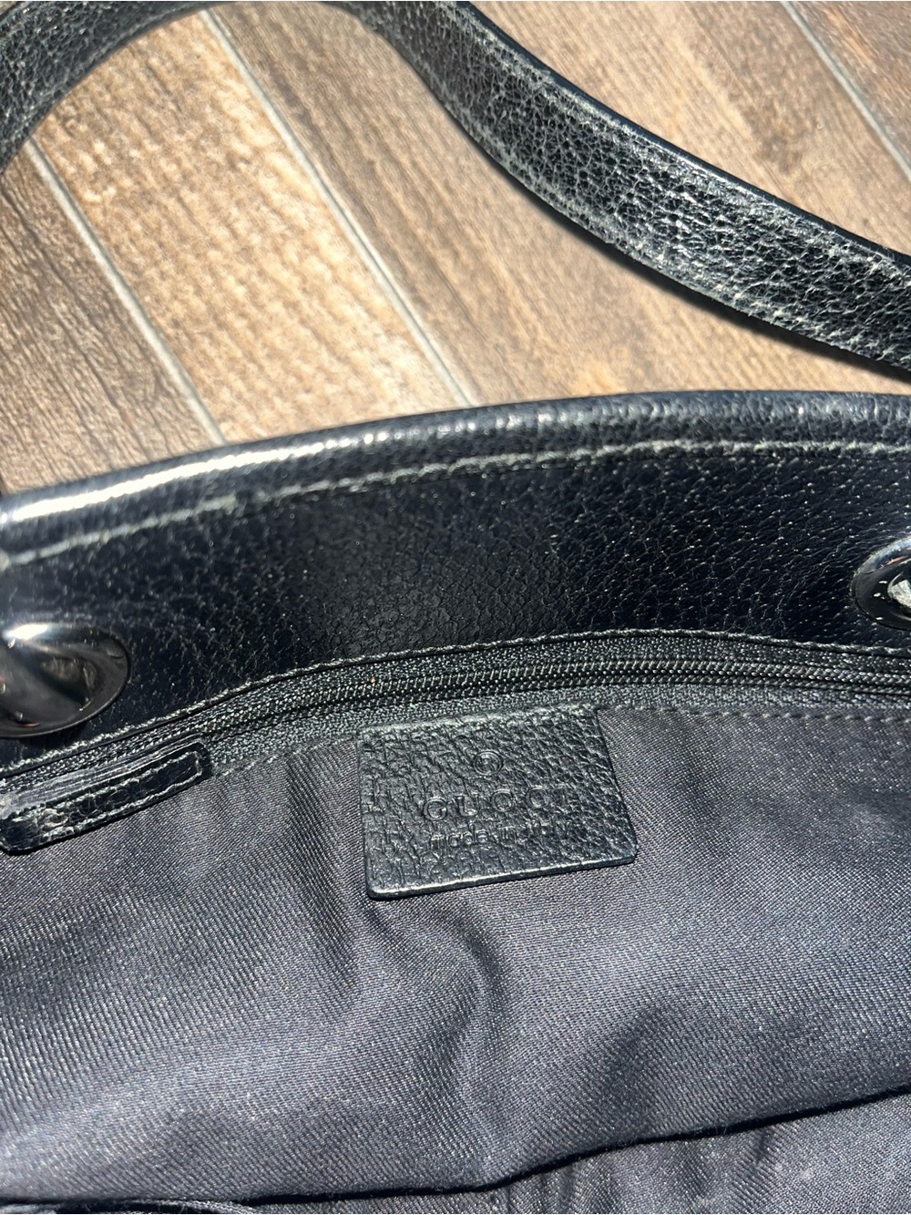 Gucci Black Monogram GG Canvas Mini Eclipse Tote Bag - Picture 4 of 9
